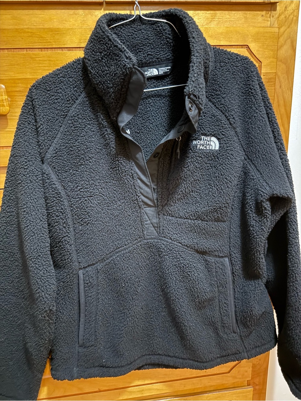 The North Face Black Sherpa Pullover